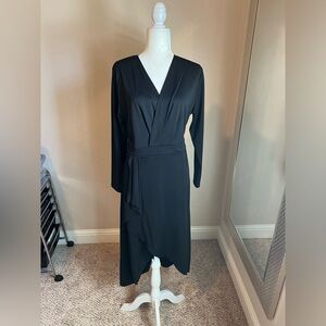 Black long sleeve dress
